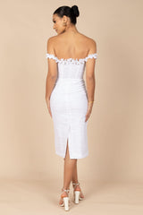 Florez Dress - White